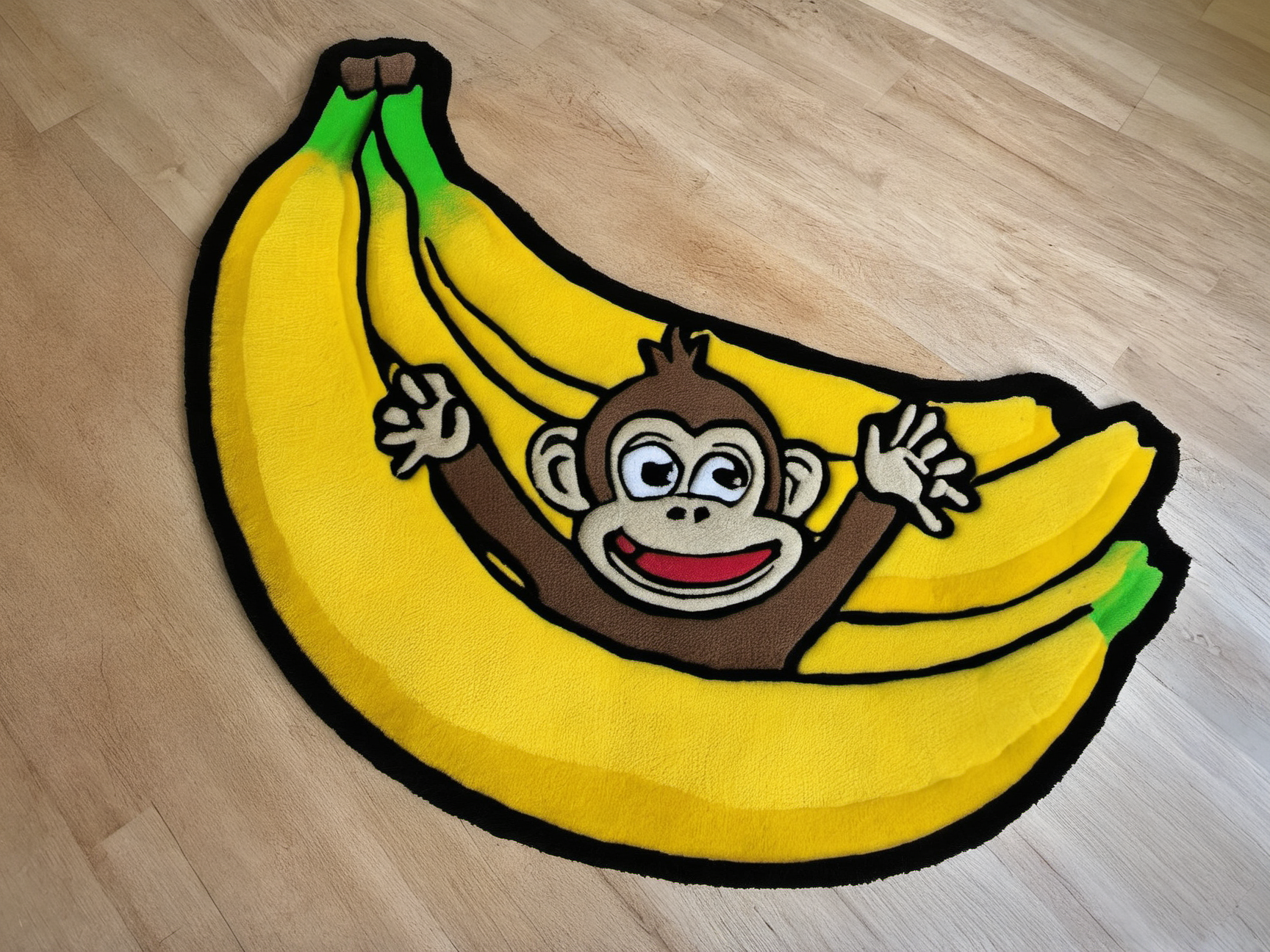 10591-2123539591-_lora_tufted_rug_style_xl_v1_1_ monkey in a banana car, tufted rug style.png